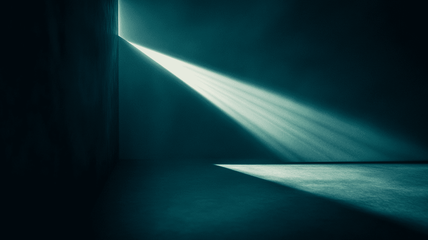 Light splitting through a door — patient to clinician